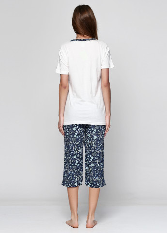 Молочний демісезонний комплект (футболка, капри) SNC Pijama