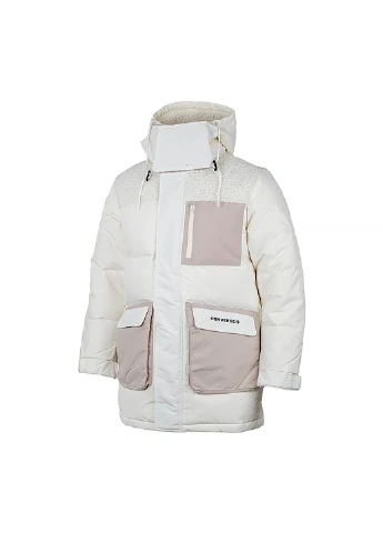 Белая зимняя куртка premium mid down jacket Converse