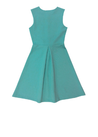 Мятное повседневный мини платье клеш, бэби долл Asos однотонное