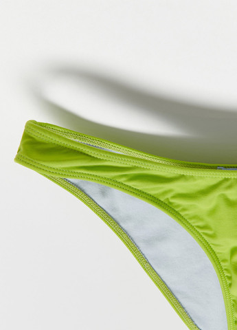 Салатовые купальные трусики однотонные Reserved