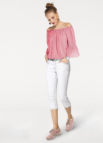 Розовая летняя блуза Heine