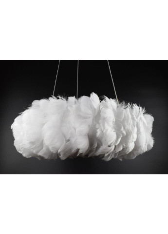 Люстра потолочная подвесная на 6 лампочек AS143/500-wh-k Белый 40х50х50 см. Sunnysky (253122209)