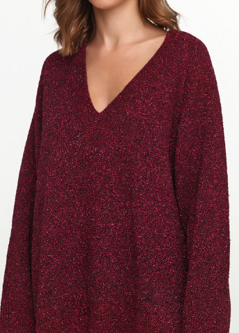 Бордовий демісезонний пуловер пуловер Uterque