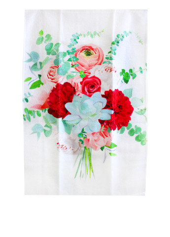 Hobby полотенце (2 шт.), 40х60 см цветочный белый производство - Турция