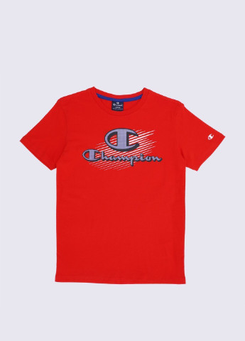 Червона літня футболка Champion Crewneck T-Shirt