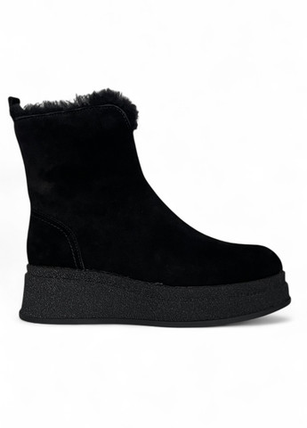 Зимние ботинки Anna Lucci с мехом из натуральной замши