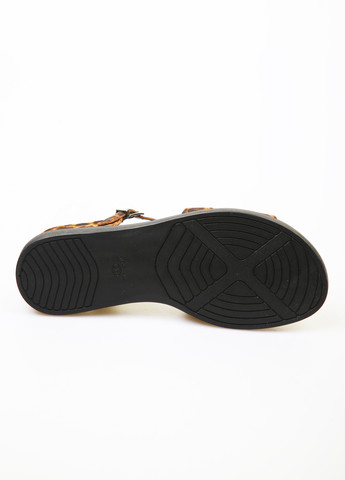 Коричневые босоножки No Brand с ремешком