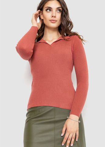 Рожево-коричневий демісезонний пуловер пуловер Ager