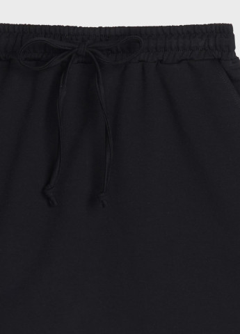 Черная кэжуал однотонная юбка KASTA design