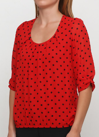 Красная демисезонная блуза Ashley Brooke