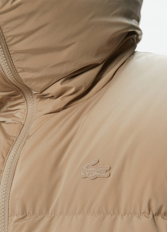 Бежева демісезонна куртка Lacoste
