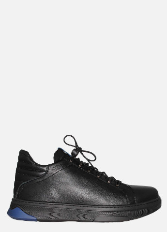 Черные зимние ботинки 720чл черный Fabiani