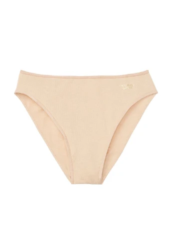Бежевий демісезонний комплект (бюстгальтер, труси) Victoria's Secret