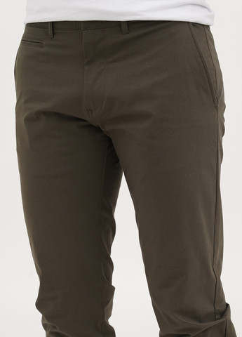 Хаки кэжуал демисезонные прямые брюки J.Crew