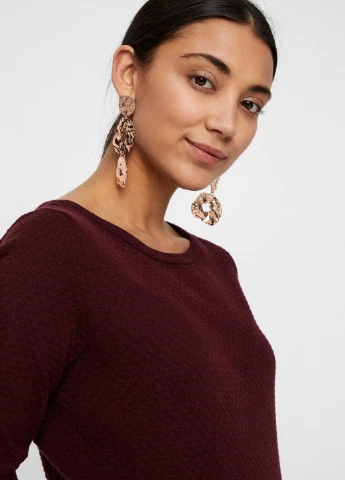 Коричневий демісезонний светр Vero Moda