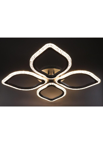 Люстра стельова LED з пультом A2522/4-bk Чорний 8х48х66 див. Sunnysky (253122482)