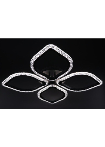 Люстра стельова LED з пультом A2522/4-bk Чорний 8х48х66 див. Sunnysky (253122482)