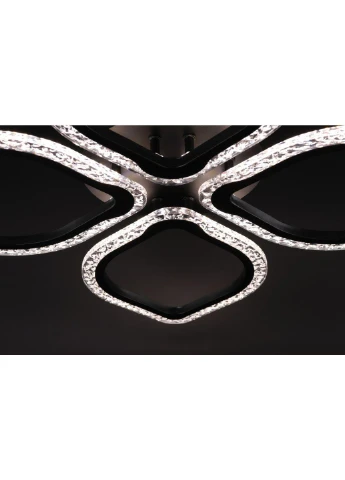 Люстра стельова LED з пультом A2522/4-bk Чорний 8х48х66 див. Sunnysky (253122482)