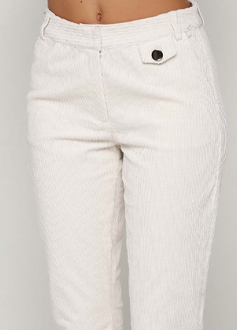 Белые кэжуал демисезонные клеш брюки Once