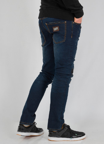 Серые демисезонные скинни джинсы RePlic