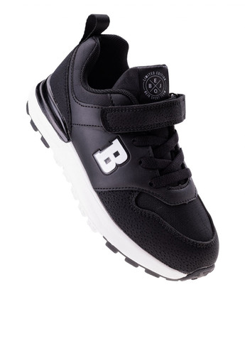 Чорні осінні кросівки Bejo TERUA JR-BLACK/WHITE