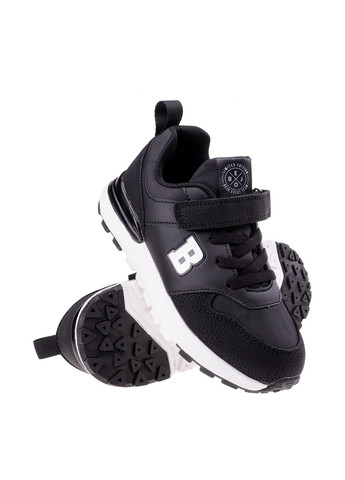 Чорні осінні кросівки Bejo TERUA JR-BLACK/WHITE