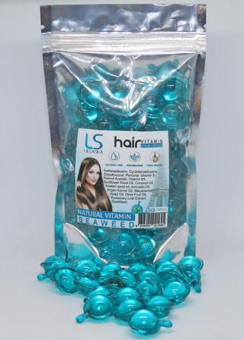 Капсули для волосся Hair Serum Vitamin c водоростями, 50 шт Lesasha (251706114)