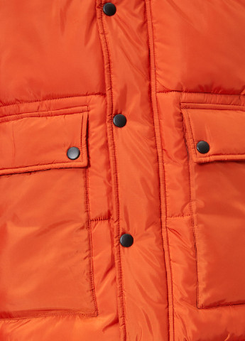 Оранжевая зимняя куртка KOTON