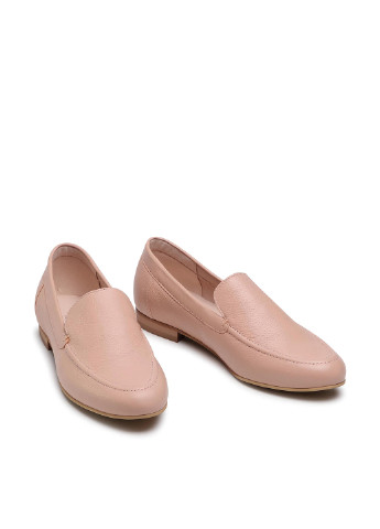 Туфлі 4926-01 Gino Rossi лофери однотонні рожеві кежуали