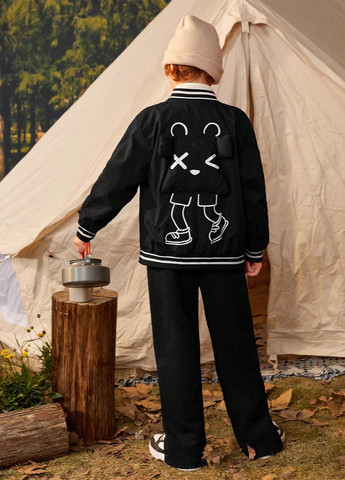 Бомбер SHEIN на кнопках (327704801)