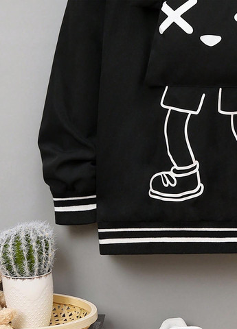 Бомбер SHEIN на кнопках (327704801)