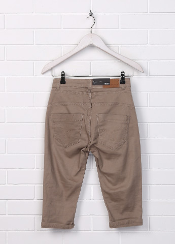 Бежевые кэжуал демисезонные брюки со средней талией Object