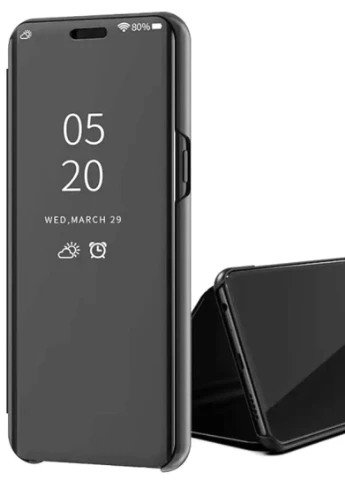 Чехол-книжка Clear View Standing Cover для Xiaomi Mi 10T Lite / Redmi Note 9 Pro 5G Черный (is_00000040273_5) Epik (237829343)