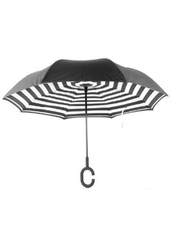 Чёрный зонт Up-Brella (194011136)