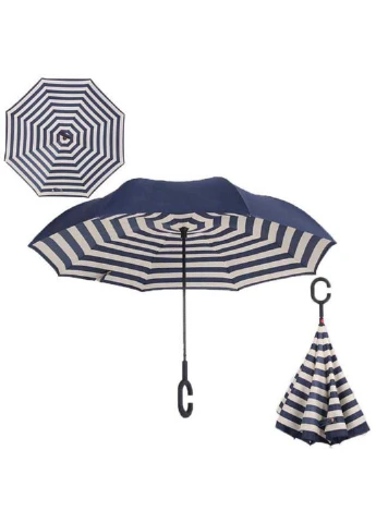 Чёрный зонт Up-Brella (194011136)