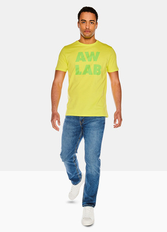 Жовта футболка AW LAB