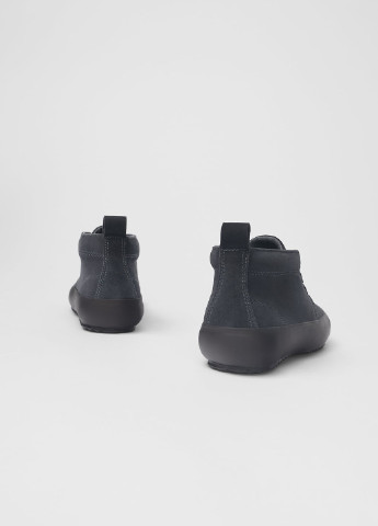 Серые кэжуал осенние кожаные ботинки для мальчика Zara