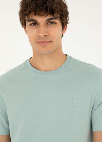 Мятная футболка U.S. Polo Assn.