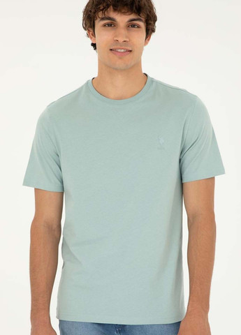 Мятная футболка U.S. Polo Assn.