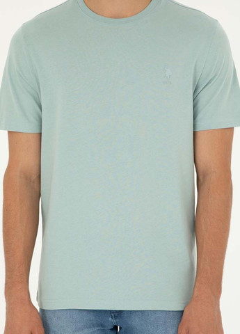 Мятная футболка U.S. Polo Assn.