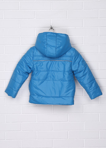 Голубая зимняя куртка Одягайко