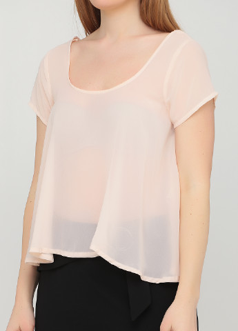 Світло-рожева літня блуза LFT