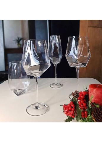 Склянка Прозорий діамант XD04-1 750 мл Olens (253618204)