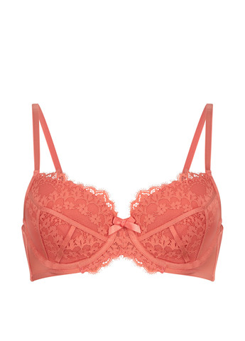 Коралловый бюстгальтер Hunkemoller с косточками полиамид