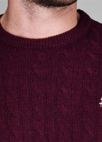 Темно-бордовий демісезонний джемпер джемпер Jack Wills