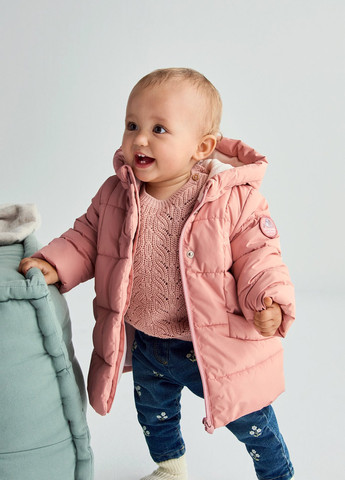 Рожева демісезонна куртка куртка-пальто C&A