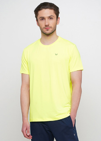 Жовта футболка Bilcee ERKEK ORME T-SHIRT