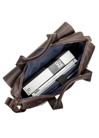 Мужская кожаная сумка 44х32х18 см Shvigel (252131625)