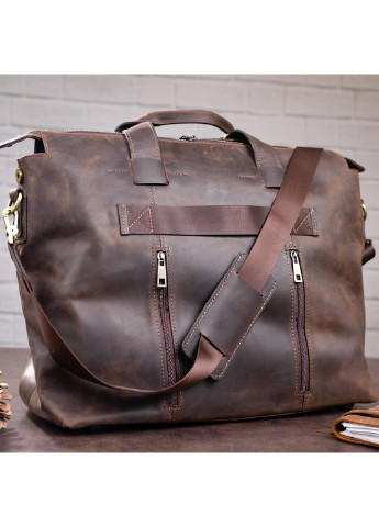 Мужская кожаная сумка 44х32х18 см Shvigel (252131625)