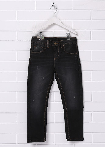 Черные демисезонные джинсы United Colors of Benetton